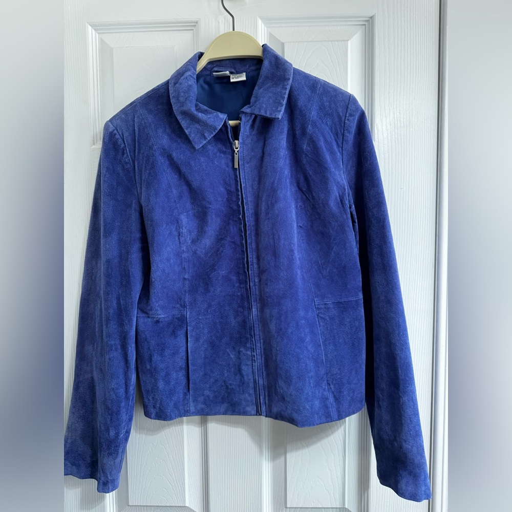 Blue Suede Blazer